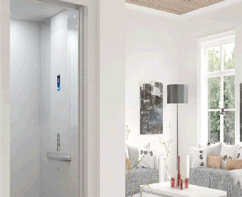 强驱曳引式家用别墅电梯MNH8000